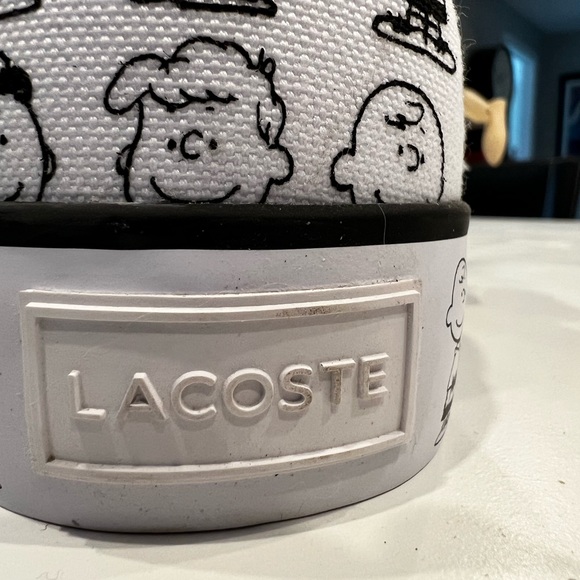 Genuine Lacoste X Peanuts sneakers NWT - Picture 5 of 7